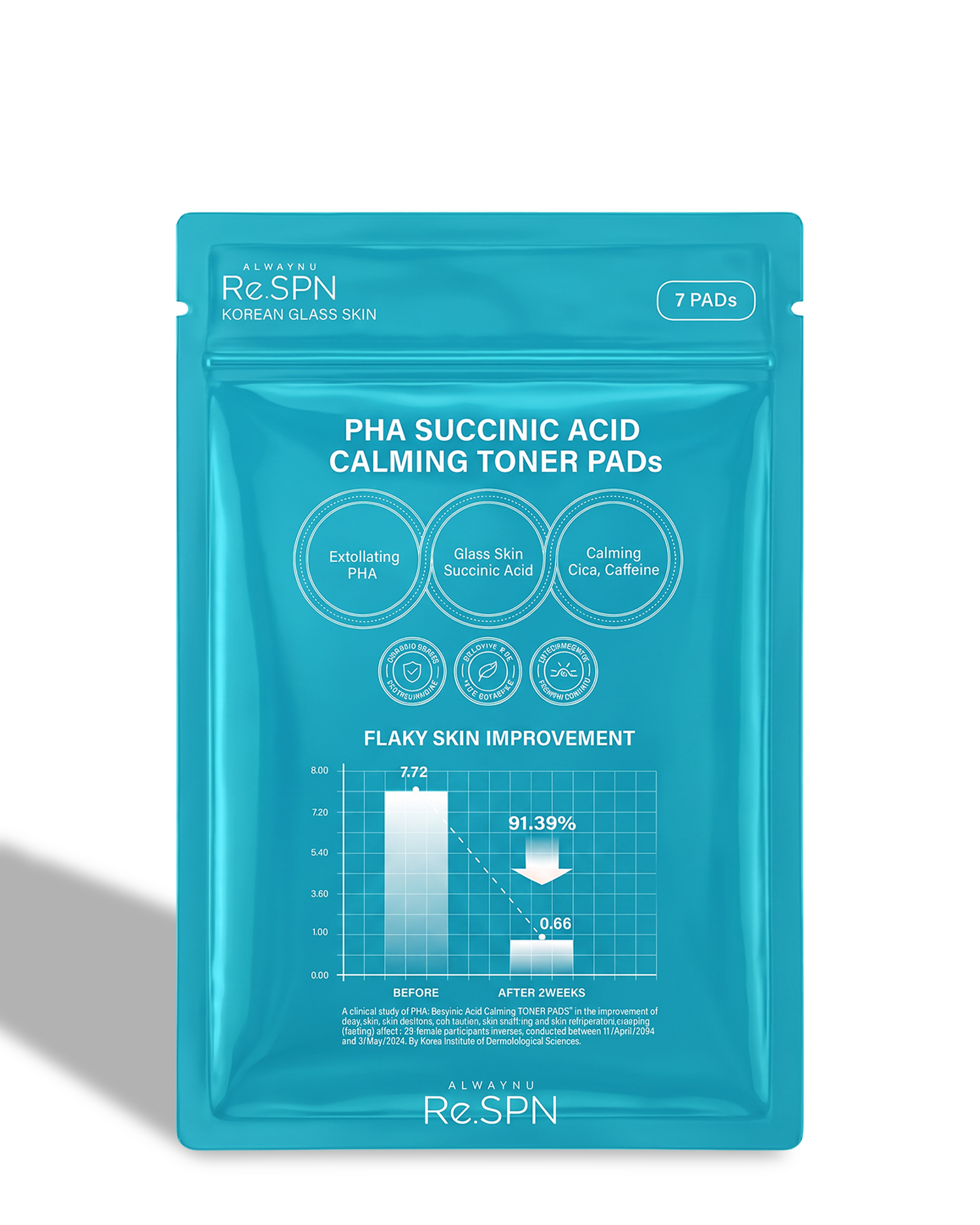 PHA Succinic Acid Calming Toner Pads (7ea)