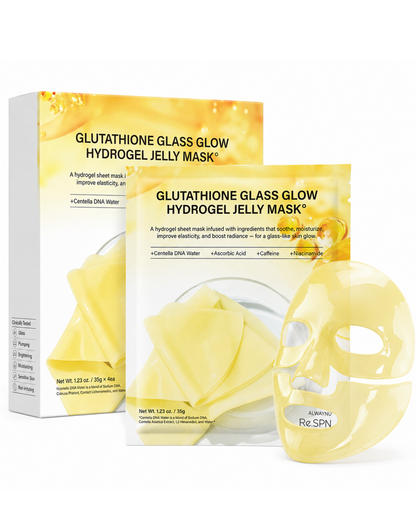 Glutathione Glass Glow Hydrogel Jelly Mask (4ea)