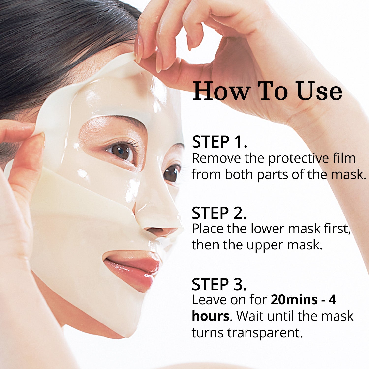 Glutathione Glass Glow Hydrogel Jelly Mask (4ea)