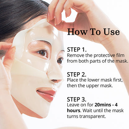 Glutathione Glass Glow Hydrogel Jelly Mask (4ea)